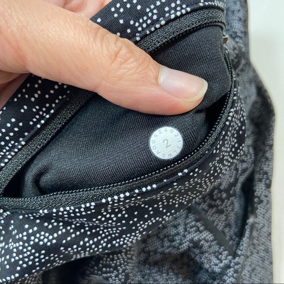 Lululemon Quick Pace 7/8 Tight Leggings Soundwave - Picture 6 of 6